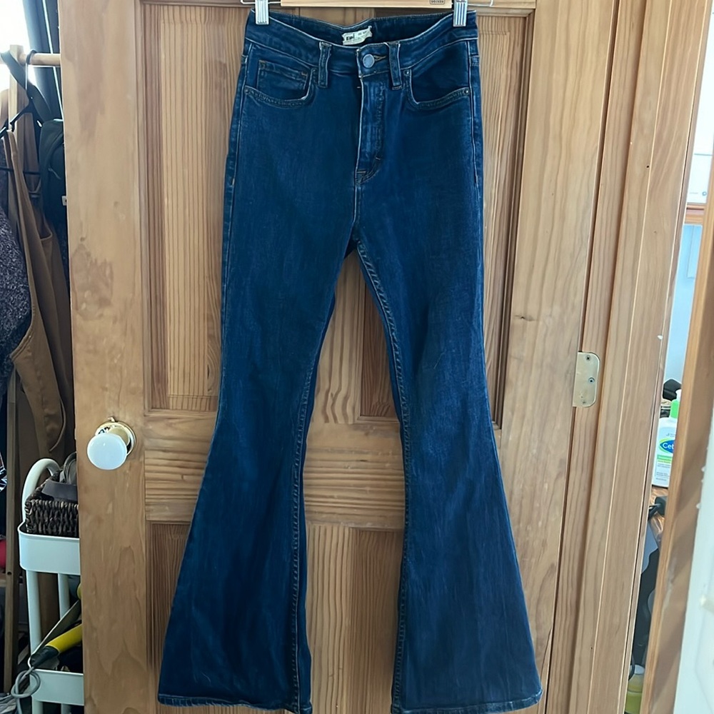Free people high waist flared Jeans